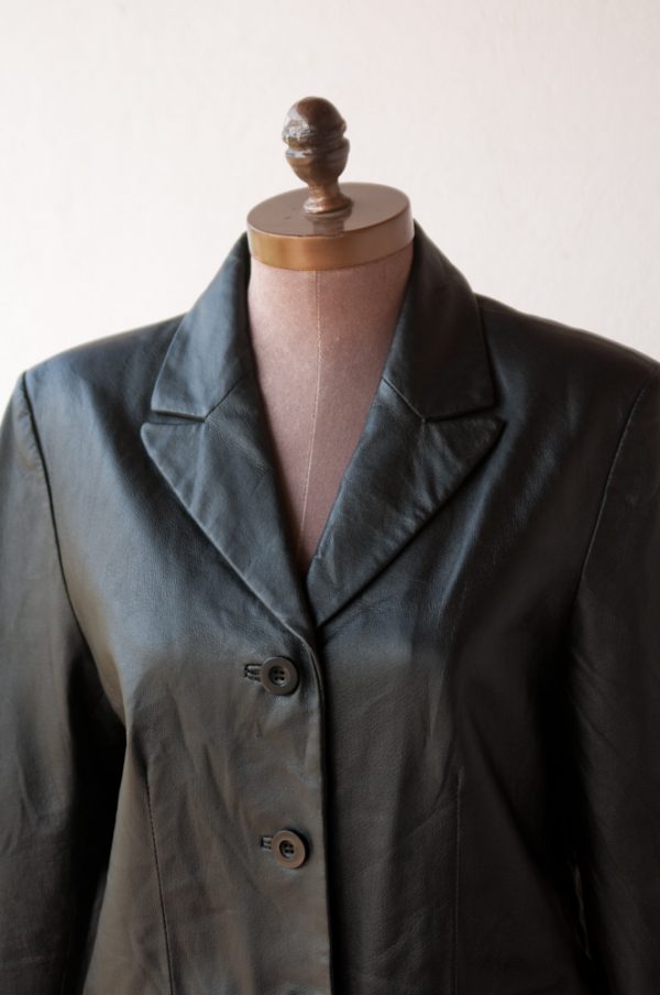 Abrigo de cuero Bagatelle Talla S/M(M) - Imagen 2