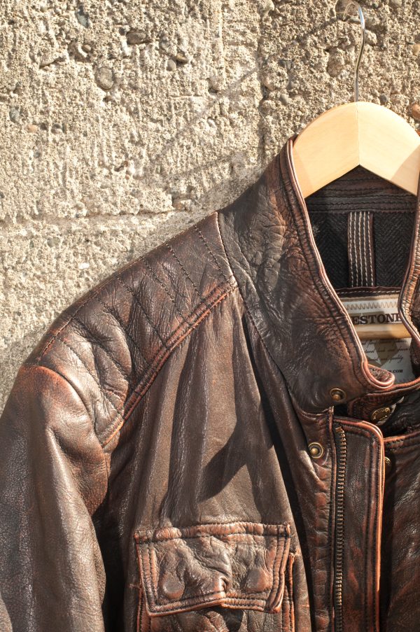 Chaqueta de cuero milestone - Imagen 2