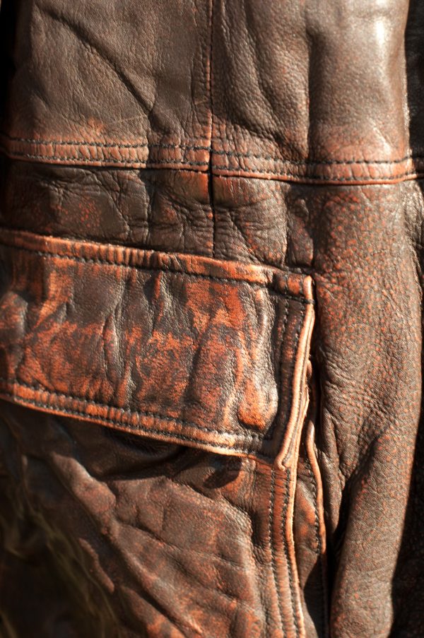Chaqueta de cuero milestone - Imagen 4