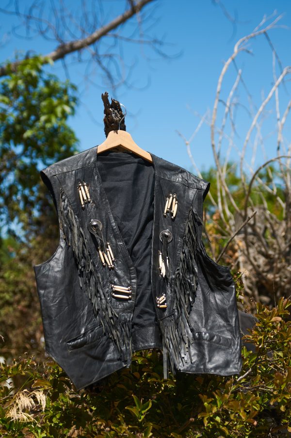 Chaqueta de cuero folk - Imagen 2