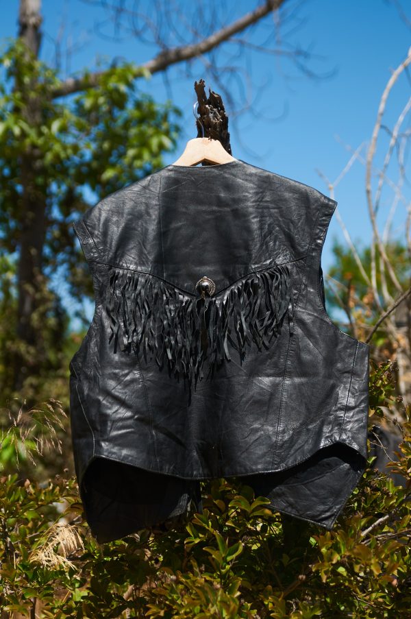 Chaqueta de cuero folk - Imagen 4