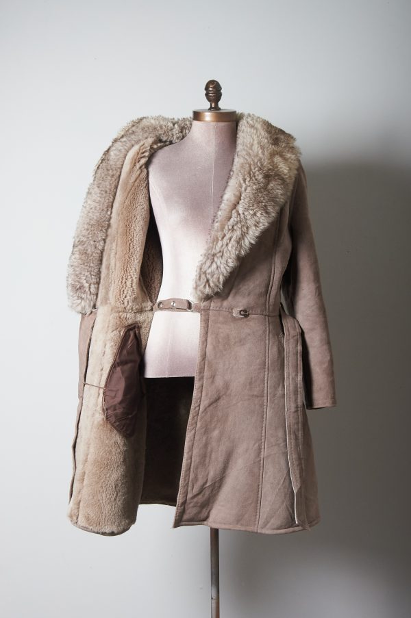 Sheepskin años 70 Talla S/M(M) - Imagen 7