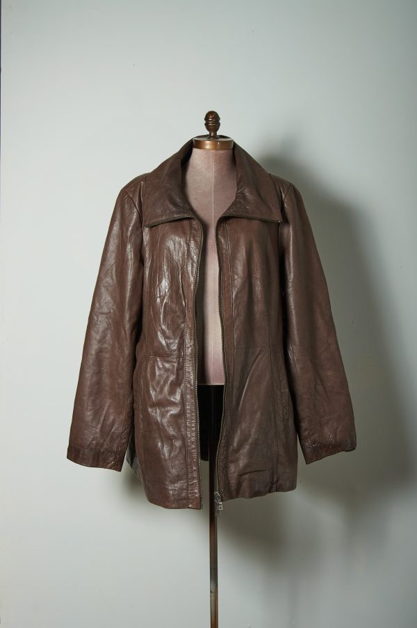 Chaqueta de cuero DANIER XXL(M)