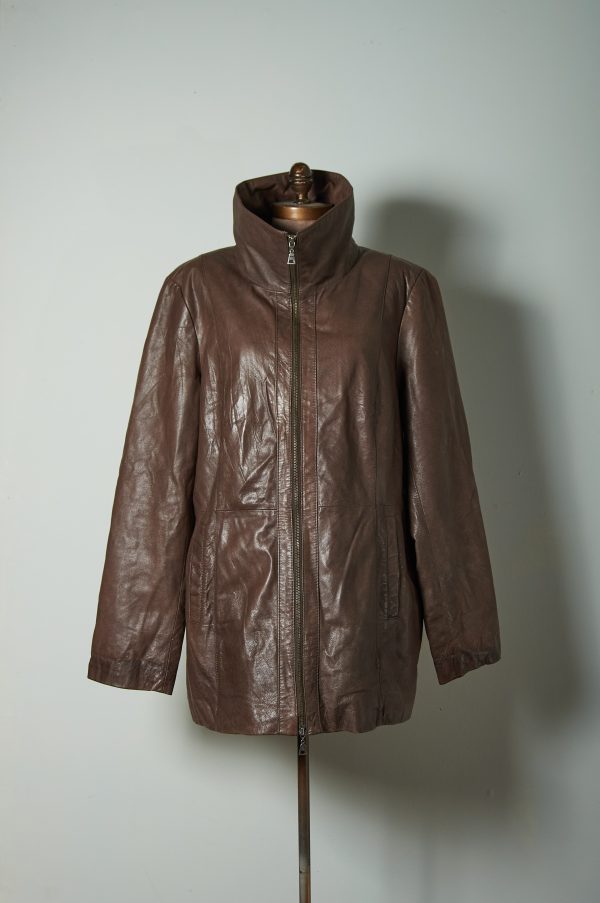 Chaqueta de cuero DANIER XXL(M) - Imagen 3