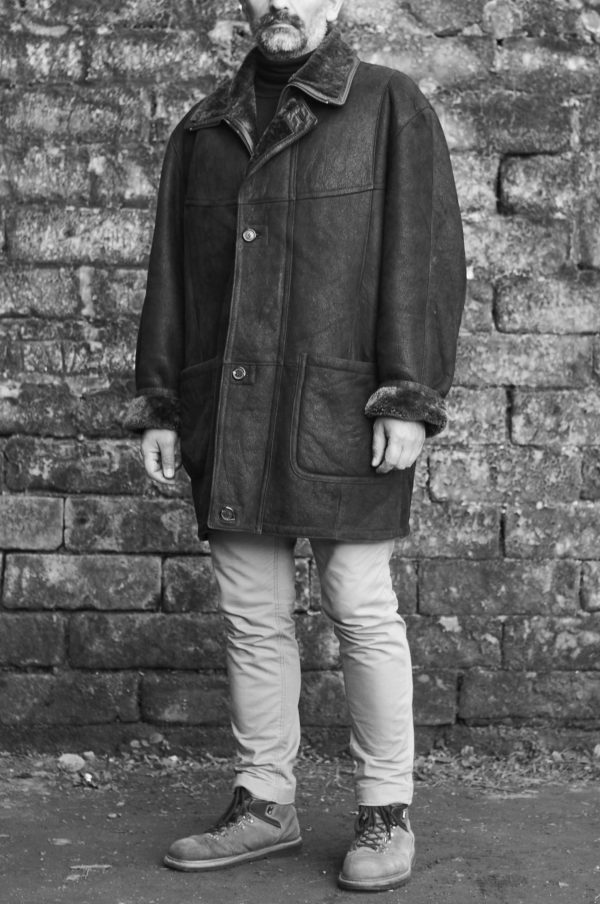 Shearling Christ negro