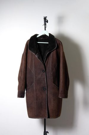 Shearling hecho en Finlandia talla L o XL mujer