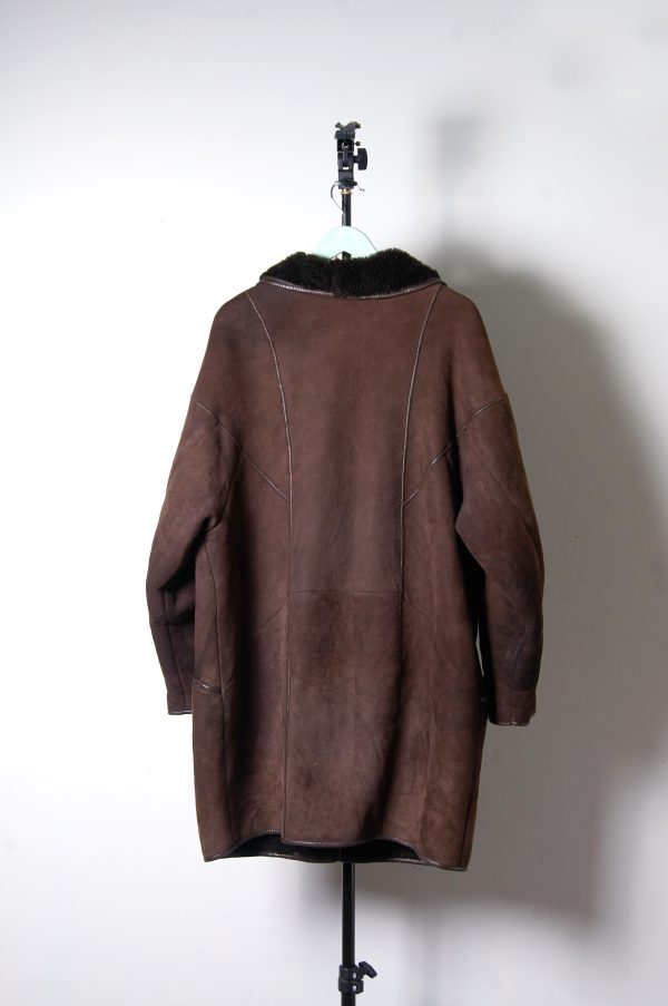 Shearling hecho en Finlandia talla L o XL mujer - Imagen 6