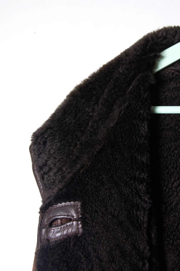 Shearling hecho en Finlandia talla L o XL mujer - Imagen 8