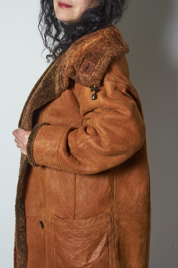 Shearling genuino CHRIST talla M - Imagen 7