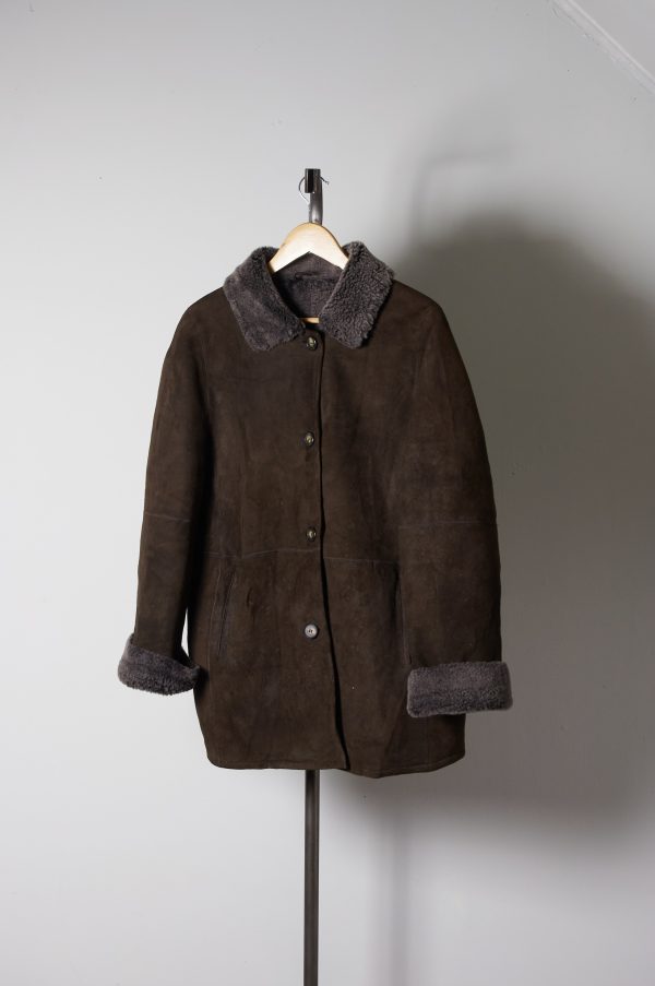 Shearling genuino de cuero y lana Franco Callegari - Imagen 3