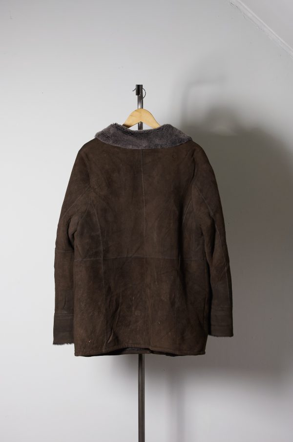 Shearling genuino de cuero y lana Franco Callegari - Imagen 4