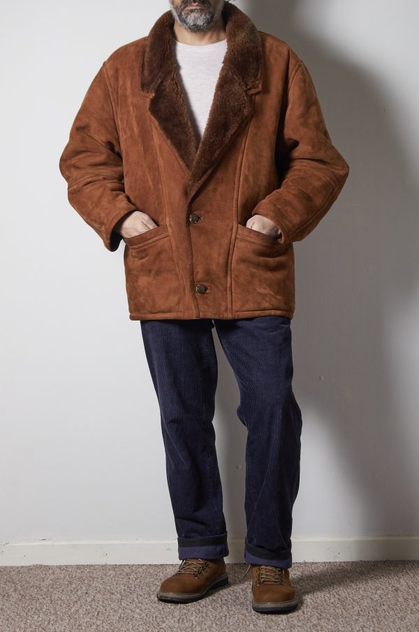 Sheepskin italiano cobrizo Aders Talla L (H) - Imagen 2