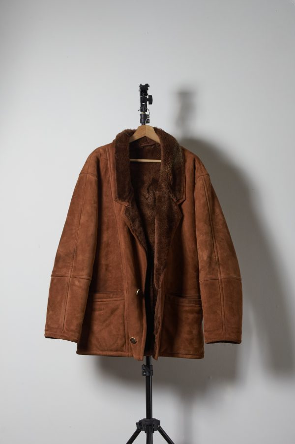 Sheepskin italiano cobrizo Aders Talla L (H) - Imagen 3