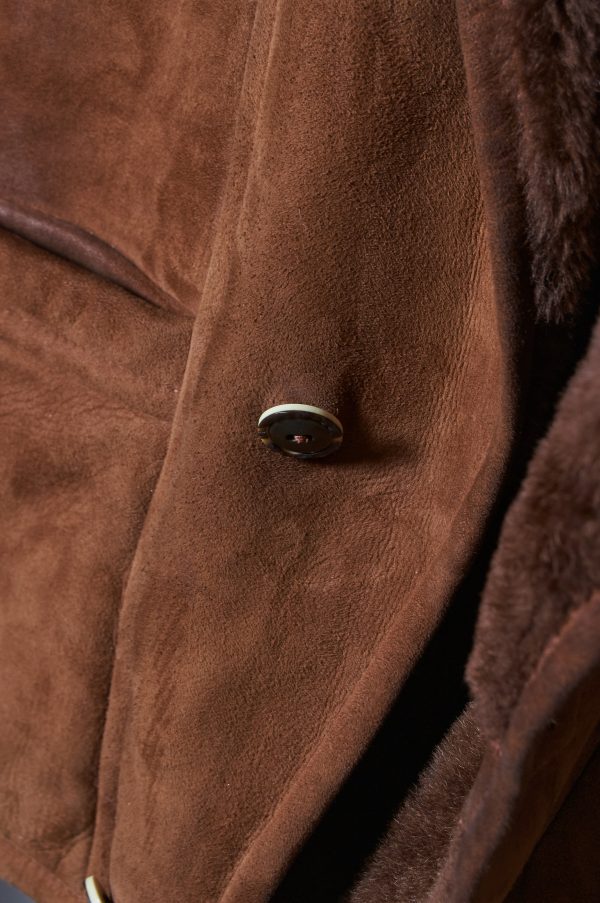 Sheepskin italiano cobrizo Aders Talla L (H) - Imagen 6