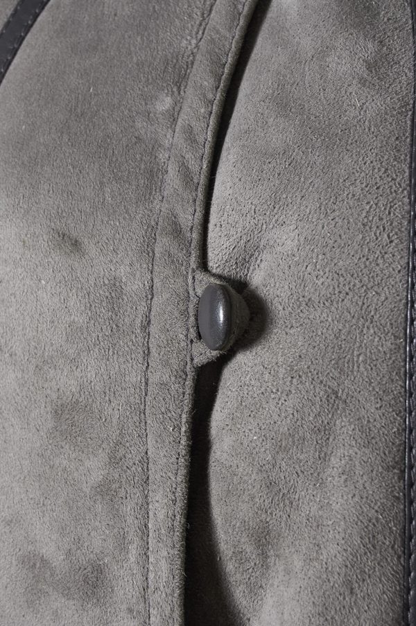 Sheepskin Italiano Gris Bottega della Pelle Talla S/M(M) - Imagen 9
