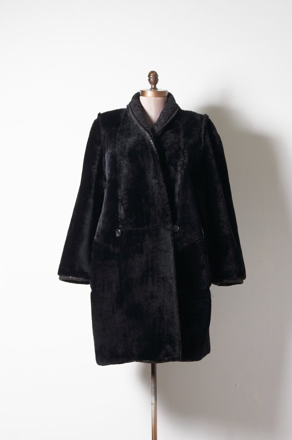 Shearling diseño crackelado talla S (M) - Imagen 6