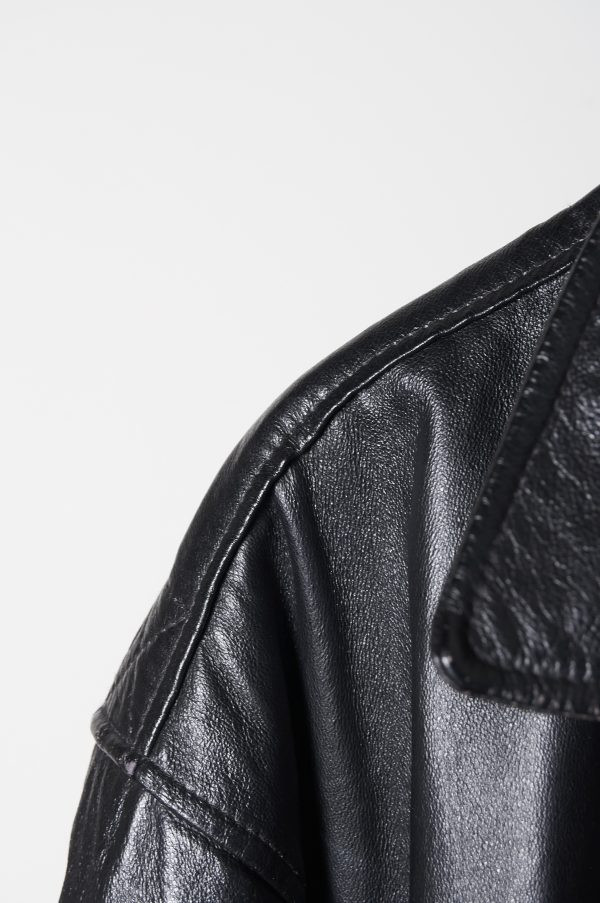 Chaqueta de cuero genuino Wilson Leaher talla XXL - Imagen 4