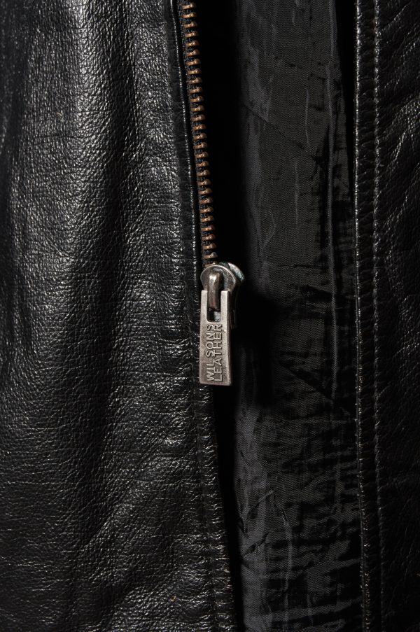 Chaqueta de cuero genuino Wilson Leaher talla XXL - Imagen 5
