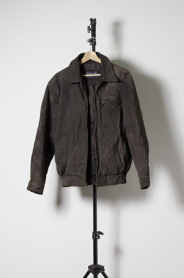 Chaqueta de cuero genuino talla M - Imagen 2