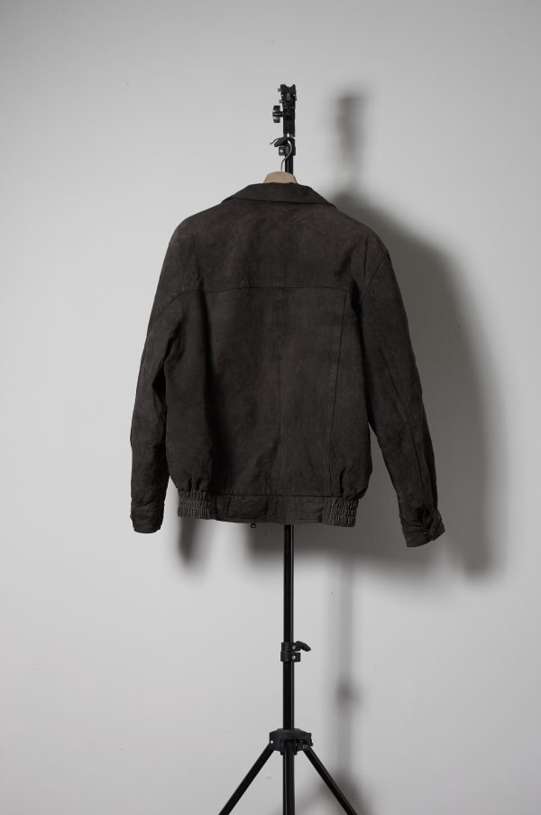 Chaqueta de cuero genuino talla M - Imagen 5