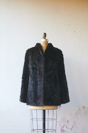 Abrigo de peletería Talla M