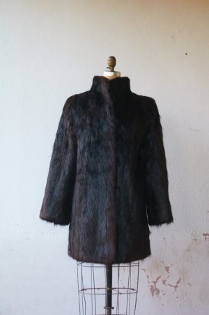 Abrigo de peletería talla M/L