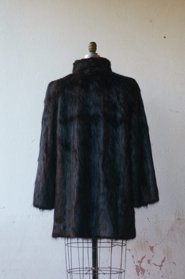 Abrigo de peletería talla M/L - Imagen 4