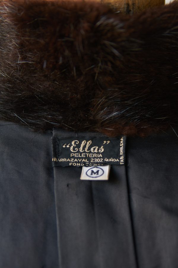 Abrigo de peletería talla M/L - Imagen 5